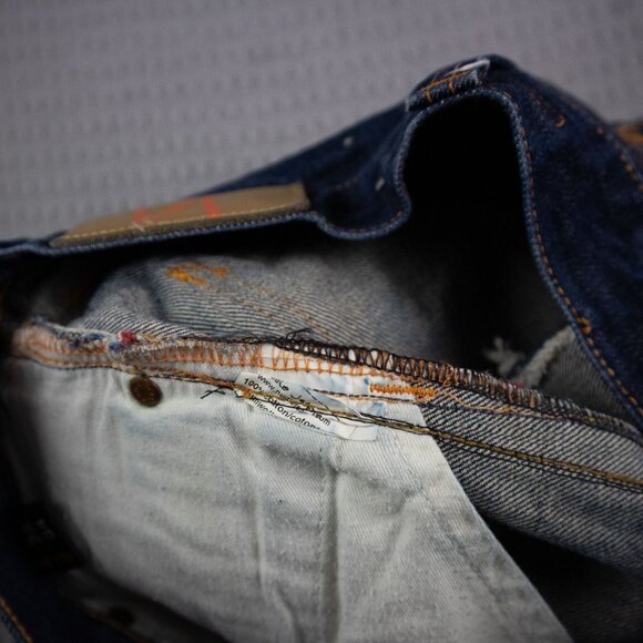 Nudie Jeans Regular Alf Dry Selvedge 29W Altered - Picture 7 of 8
